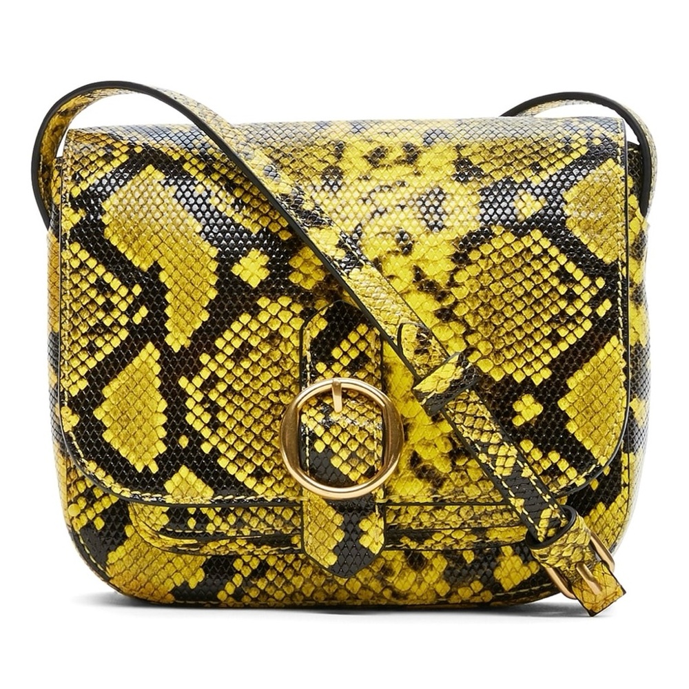 Banana republic Italian goat skin saddle bag